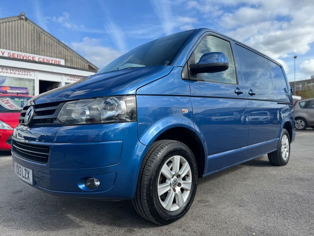 Volkswagen Transporter 2.0 Tdi T28 Highline Panel Van L YD13LZX Blue #3