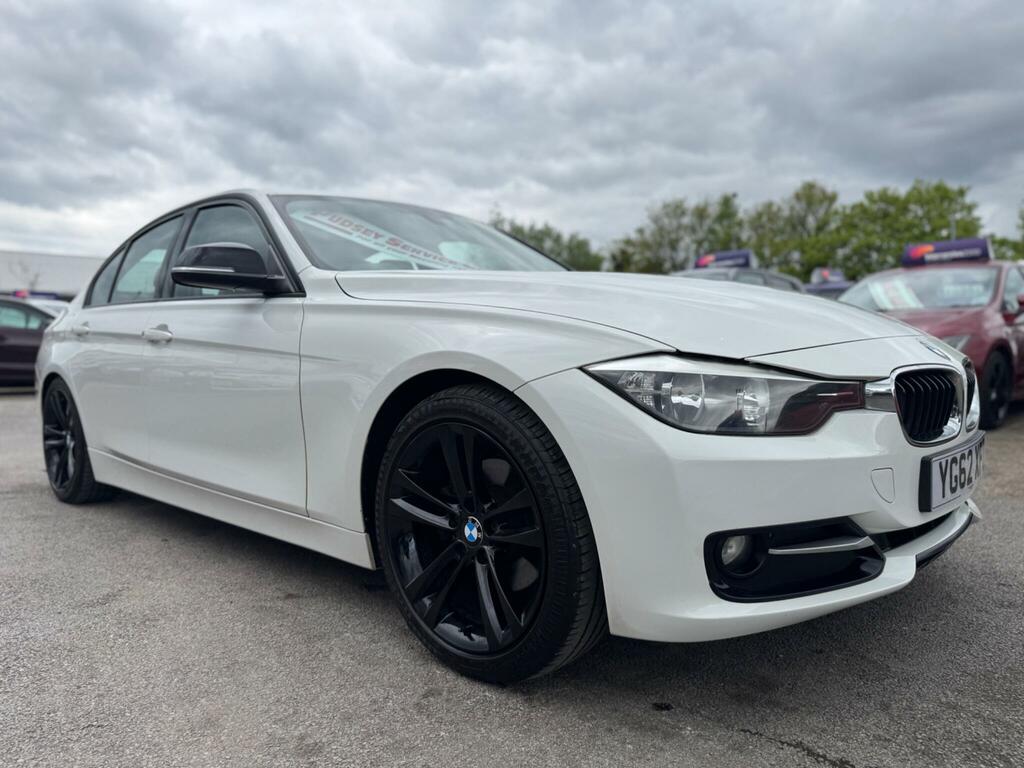 BMW 3 Series 2.0 320D Sport Euro 5 Ss YG62XFZ White #2
