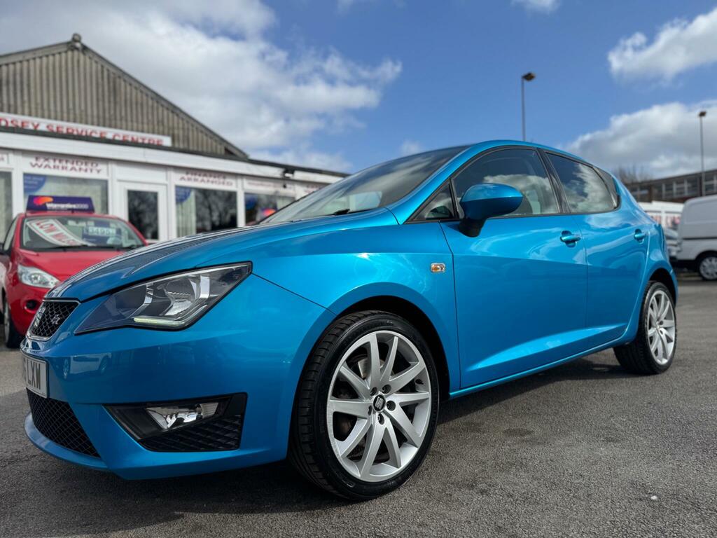 Seat Ibiza 1.4 Ecotsi Fr Euro 6 Ss Blue #3