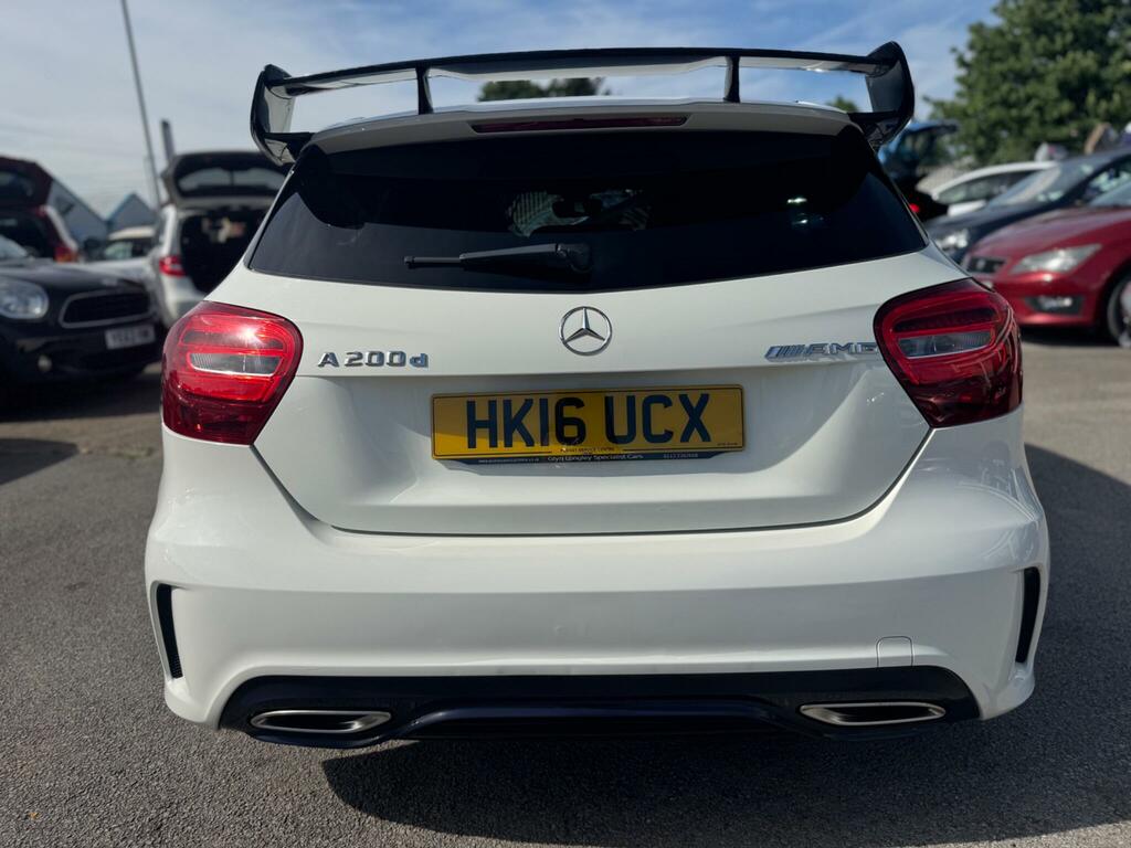Mercedes-Benz A Class 2.1 A200d Amg Line Euro 6 Ss HK16UCX White #6