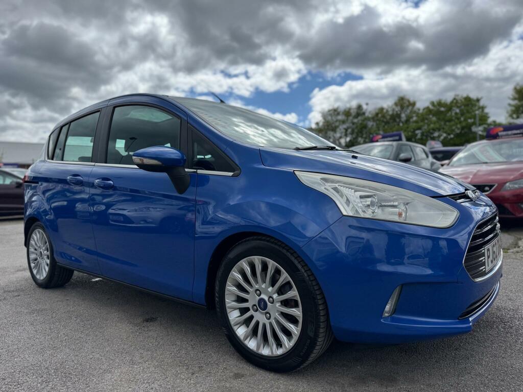 Ford B-Max 1.0T Ecoboost Titanium Euro 5 Ss PJ62DHA Blue #2