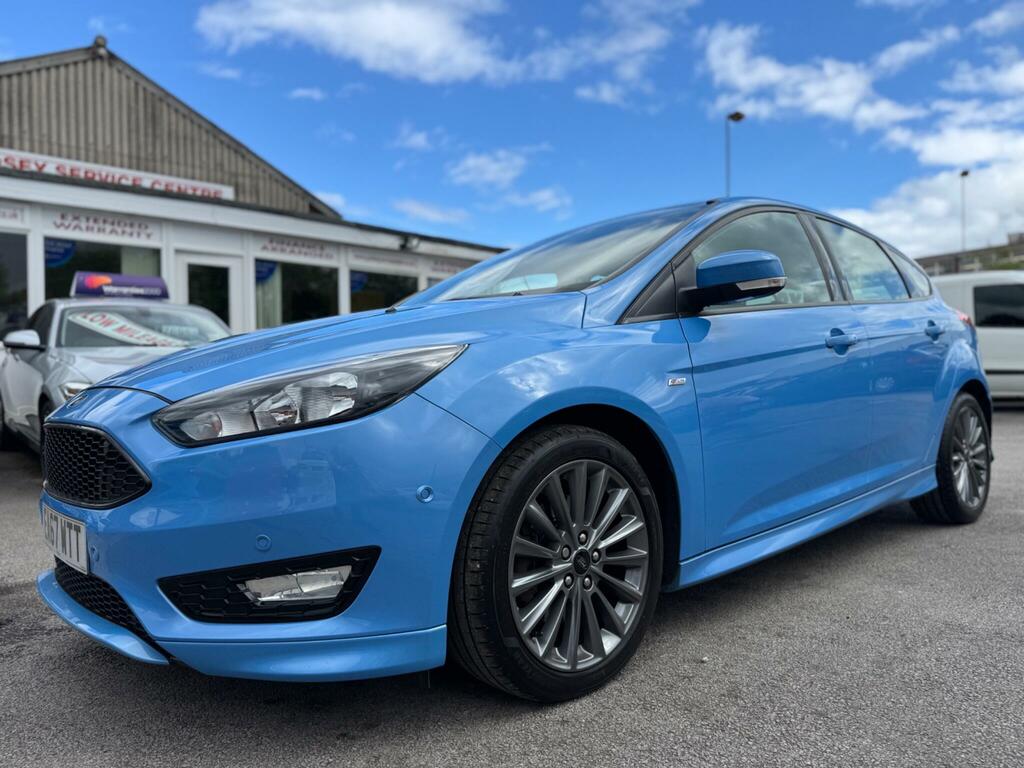 Ford Focus 1.5T Ecoboost St-line Hatchback Blue #3