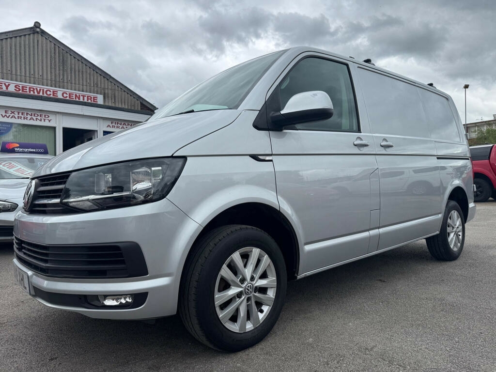 Volkswagen Transporter 2.0 Tdi T28 Bluemotion Tech Highline Fwd Swb Euro Silver