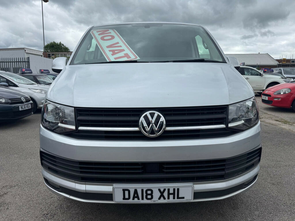 Volkswagen Transporter 2.0 Tdi T28 Bluemotion Tech Highline Fwd Swb Euro DA18XHL Silver #4