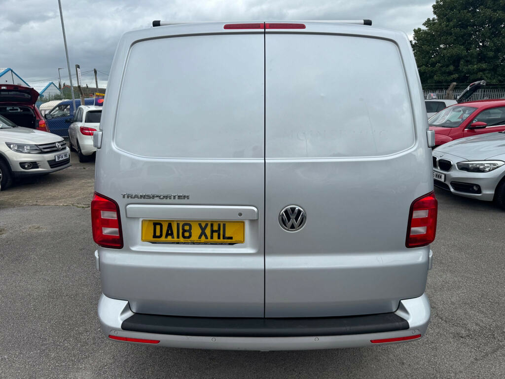 Volkswagen Transporter 2.0 Tdi T28 Bluemotion Tech Highline Fwd Swb Euro DA18XHL Silver #6