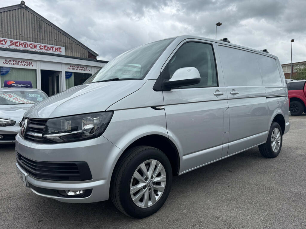 Volkswagen Transporter 2.0 Tdi T28 Bluemotion Tech Highline Fwd Swb Euro DA18XHL Silver #3