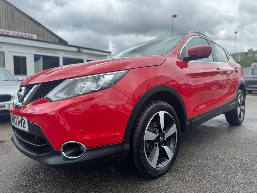 Nissan Qashqai 1.5 Dci N-vision 2Wd Euro 6 Ss Red