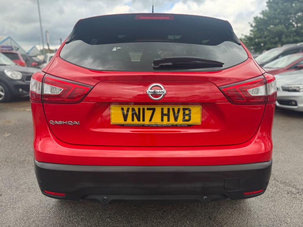Nissan Qashqai 1.5 Dci N-vision 2Wd Euro 6 Ss VN17HVB Red #6