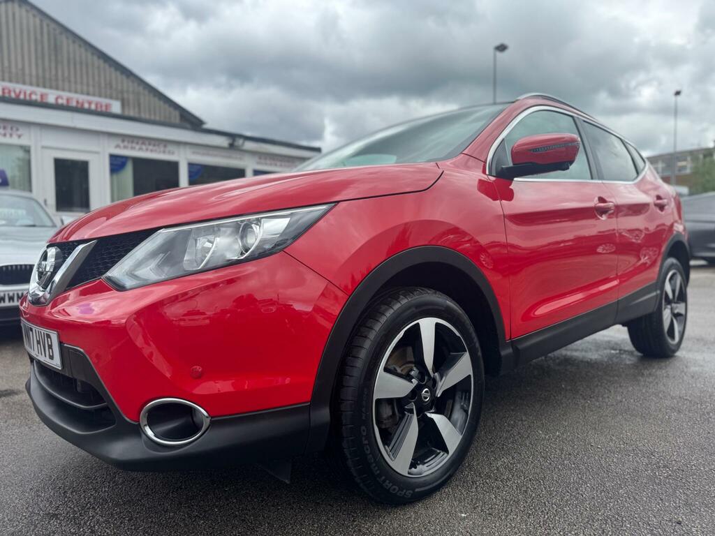 Nissan Qashqai 1.5 Dci N-vision 2Wd Euro 6 Ss VN17HVB Red #3