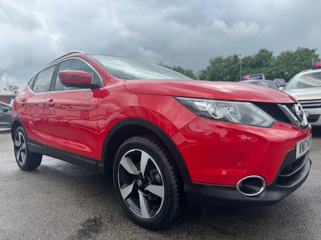 Nissan Qashqai 1.5 Dci N-vision 2Wd Euro 6 Ss VN17HVB Red #2