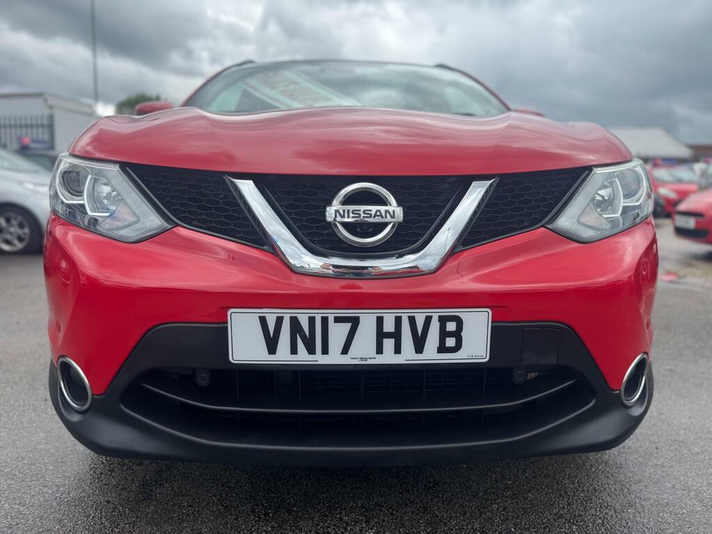 Nissan Qashqai 1.5 Dci N-vision 2Wd Euro 6 Ss VN17HVB Red #4