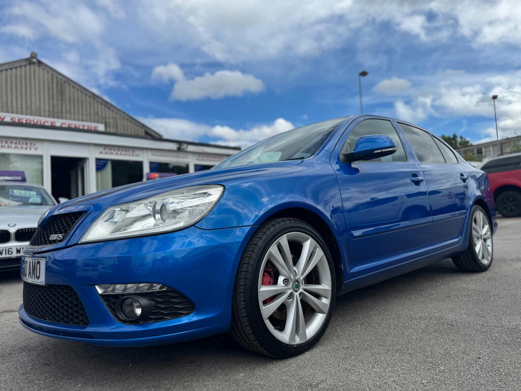 Skoda Octavia 2.0 Tdi Vrs Hatchback Euro 5 17 Blue #3