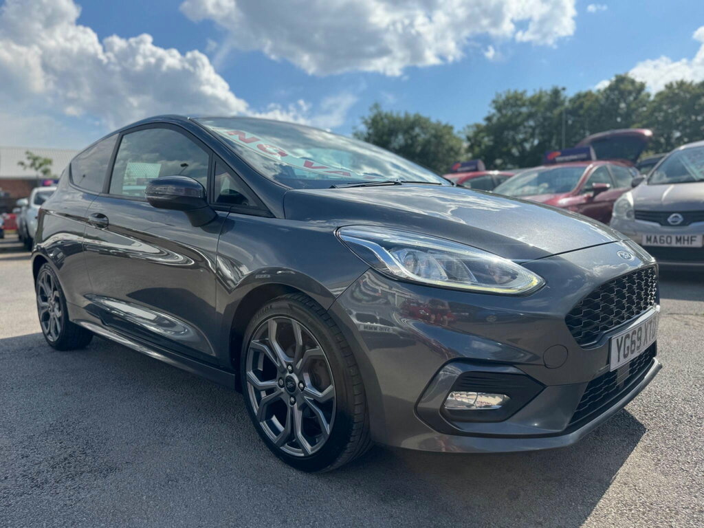 Ford Fiesta 1.0T Ecoboost Sport Euro 6 Ss YG69XTD Grey #2