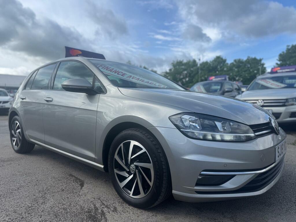 Volkswagen Golf 1.6 Tdi Match Euro 6 Ss SJ19YOX Silver #2