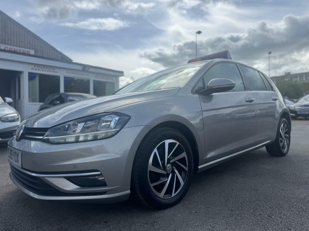 Volkswagen Golf 1.6 Tdi Match Euro 6 Ss SJ19YOX Silver #3