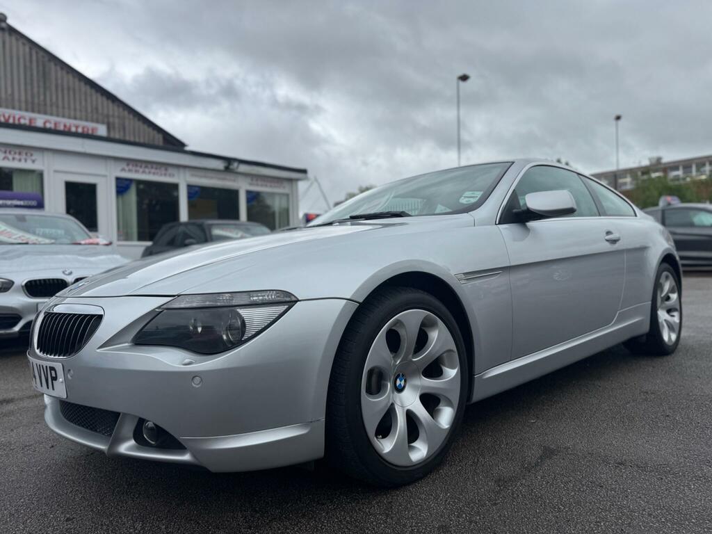 BMW 6 Series 4.4 645Ci 329 Silver #53