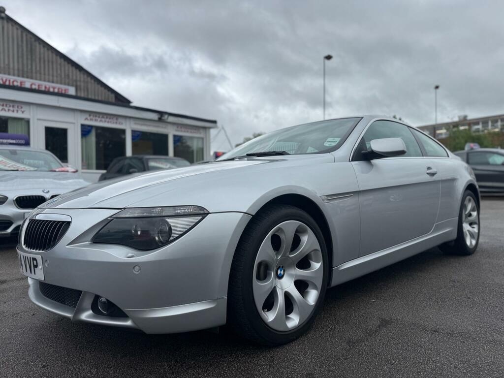 BMW 6 Series 645Ci Silver