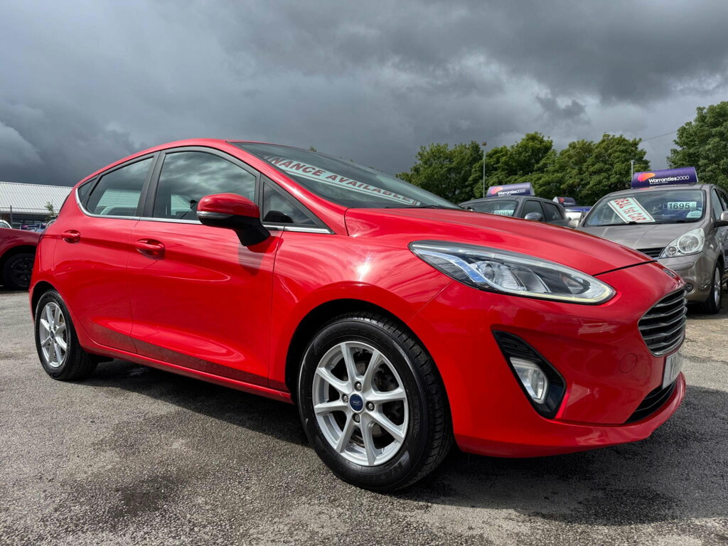 Ford Fiesta 1.1 Ti-vct Zetec Euro 6 Ss YH18CBP Red #2