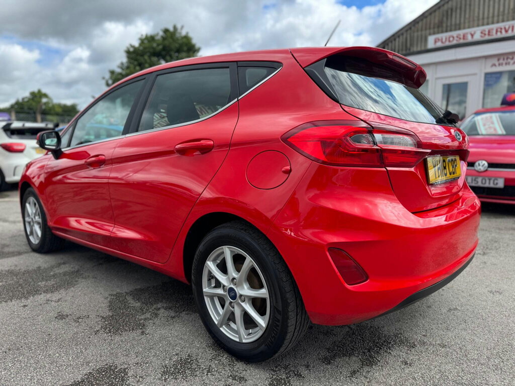 Ford Fiesta 1.1 Ti-vct Zetec Euro 6 Ss YH18CBP Red #5