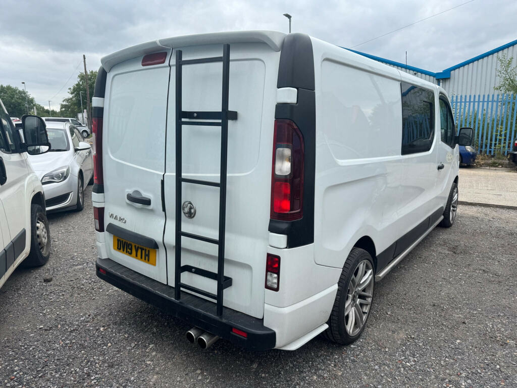 Vauxhall Vivaro 1.6 Cdti 2900 Sportive L2 H1 Euro 6 DV19YTH White #2