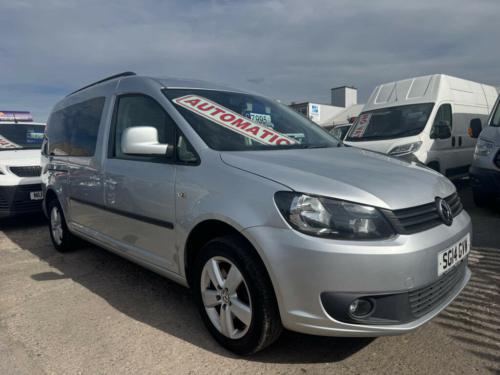 Volkswagen Caddy Maxi Life 1.6 Tdi Cr Dsg Euro 5 Silver