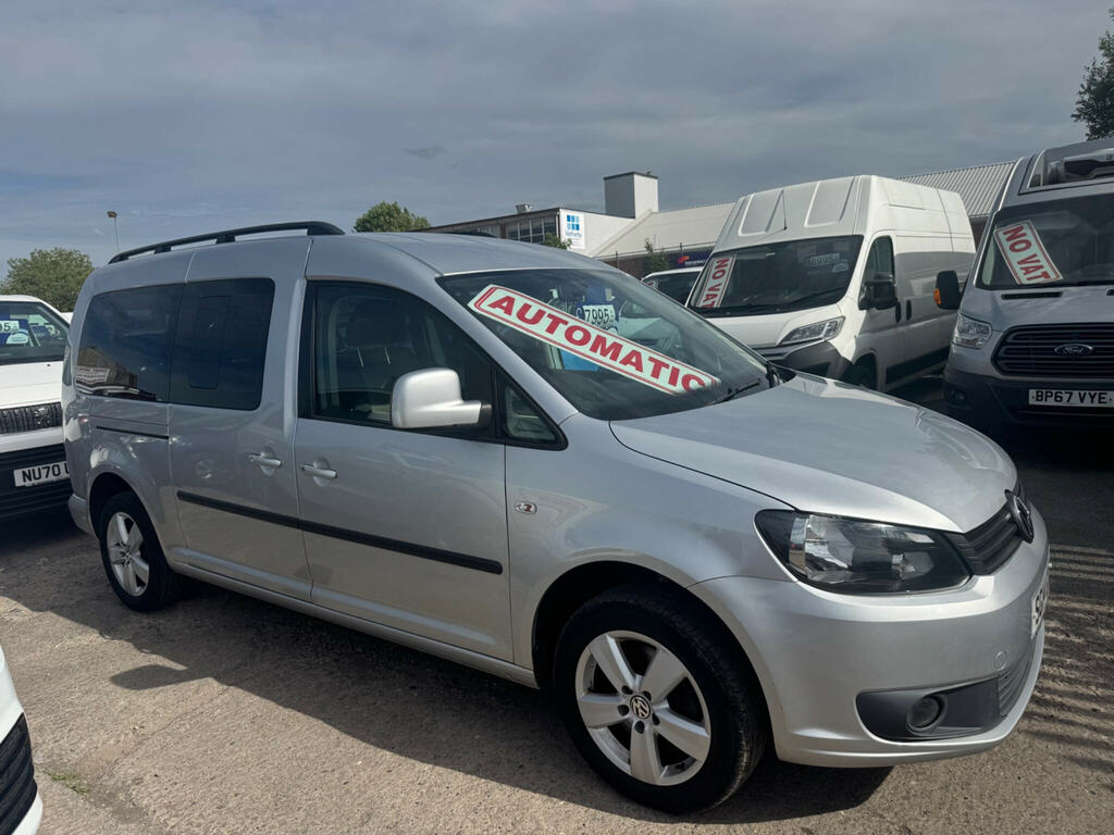 Volkswagen Caddy Maxi Life 1.6 Tdi Cr Dsg Euro 5 Silver #2