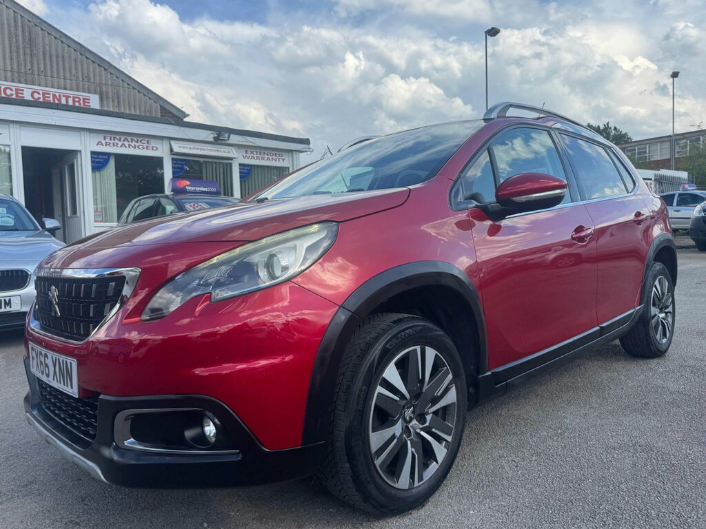 Peugeot 2008 1.2 Puretech Allure Euro 6 Red