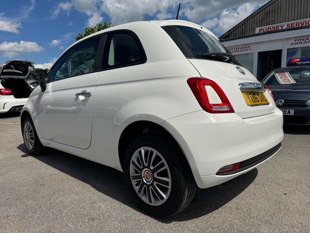 Fiat 500 1.2 Pop Euro 6 Ss White #5