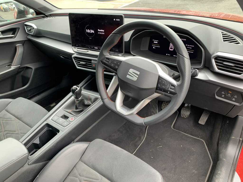 Seat Leon Hatch Fr 1.5 Etsi Afv 150 7-Speed White #6