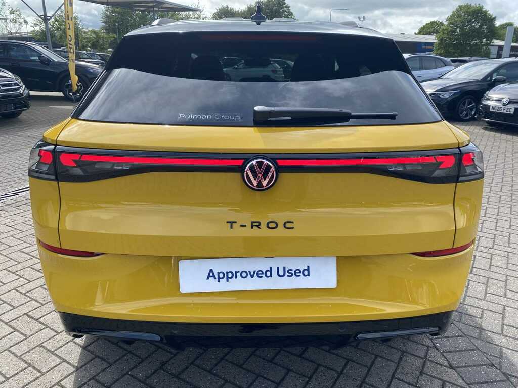 Volkswagen T-Roc 1.5 Tsi Evo Sel Dsg White #5