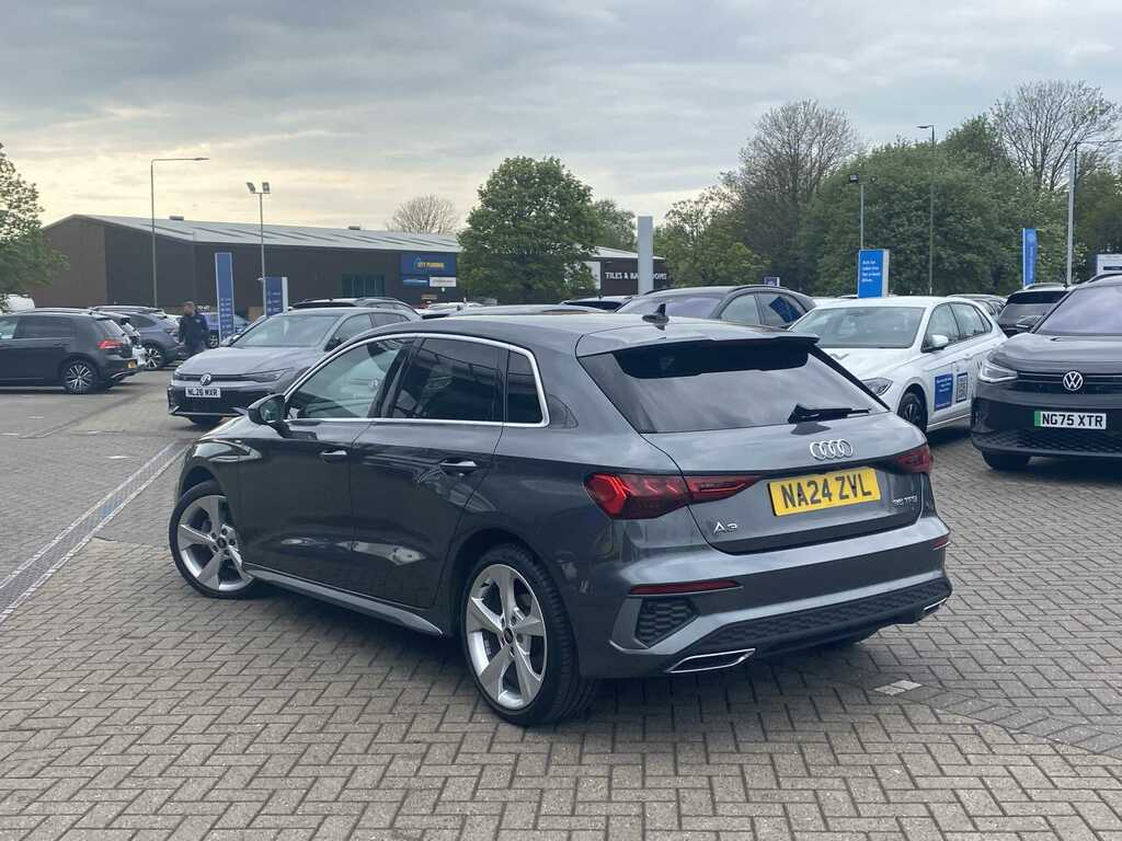 Audi A3 S Line 30 Tfsi 110 Ps 6-Speed White #2