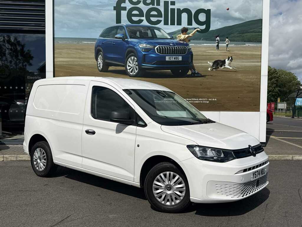 Volkswagen Caddy C20 Commerce Plus Swb Euro 6 102Ps App Connectai White #1