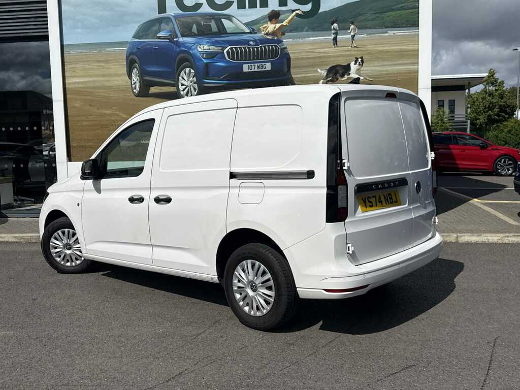 Volkswagen Caddy C20 Commerce Plus Swb Euro 6 102Ps App Connectai White #3