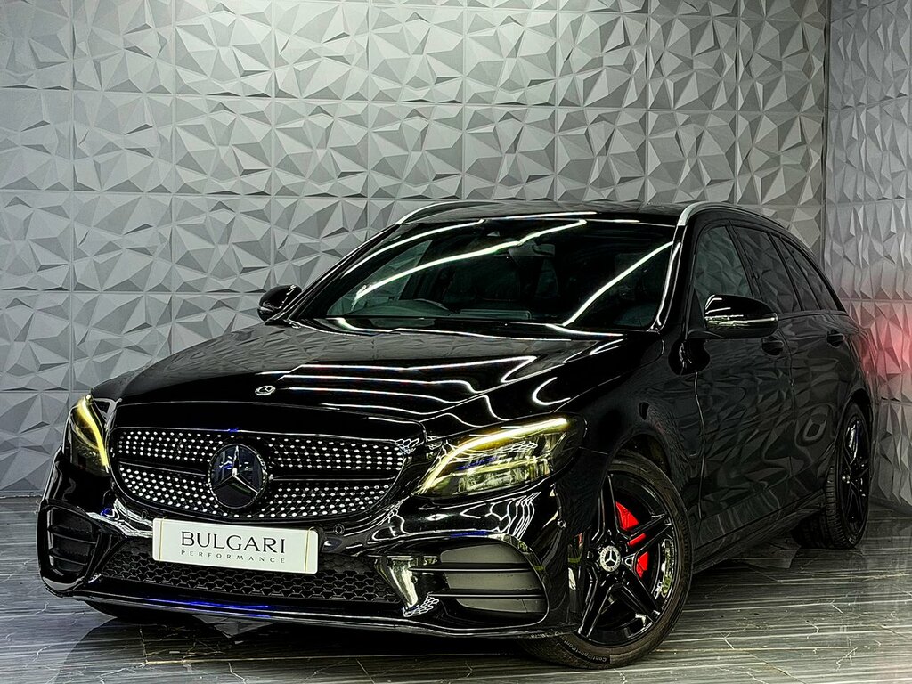 Mercedes-Benz C Class C220d Amg Line Great History Gearbox Serviced U Black