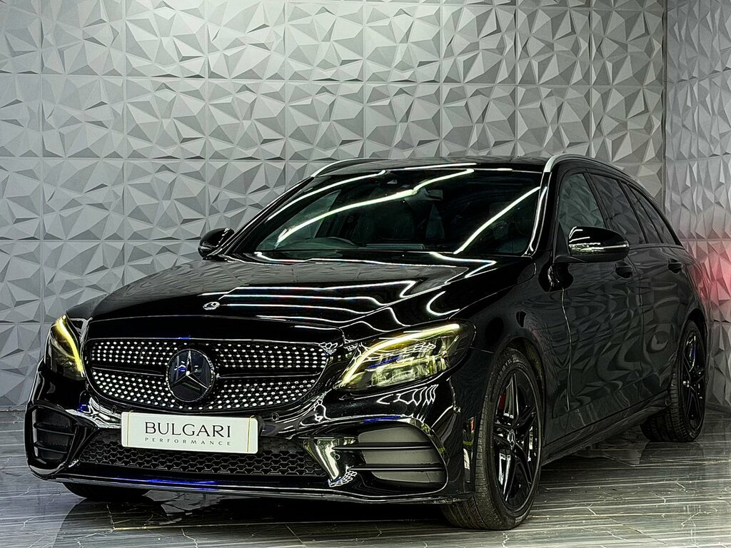 Mercedes-Benz C Class C220d Amg Line Great History Gearbox Serviced U KM69GVG Black #4