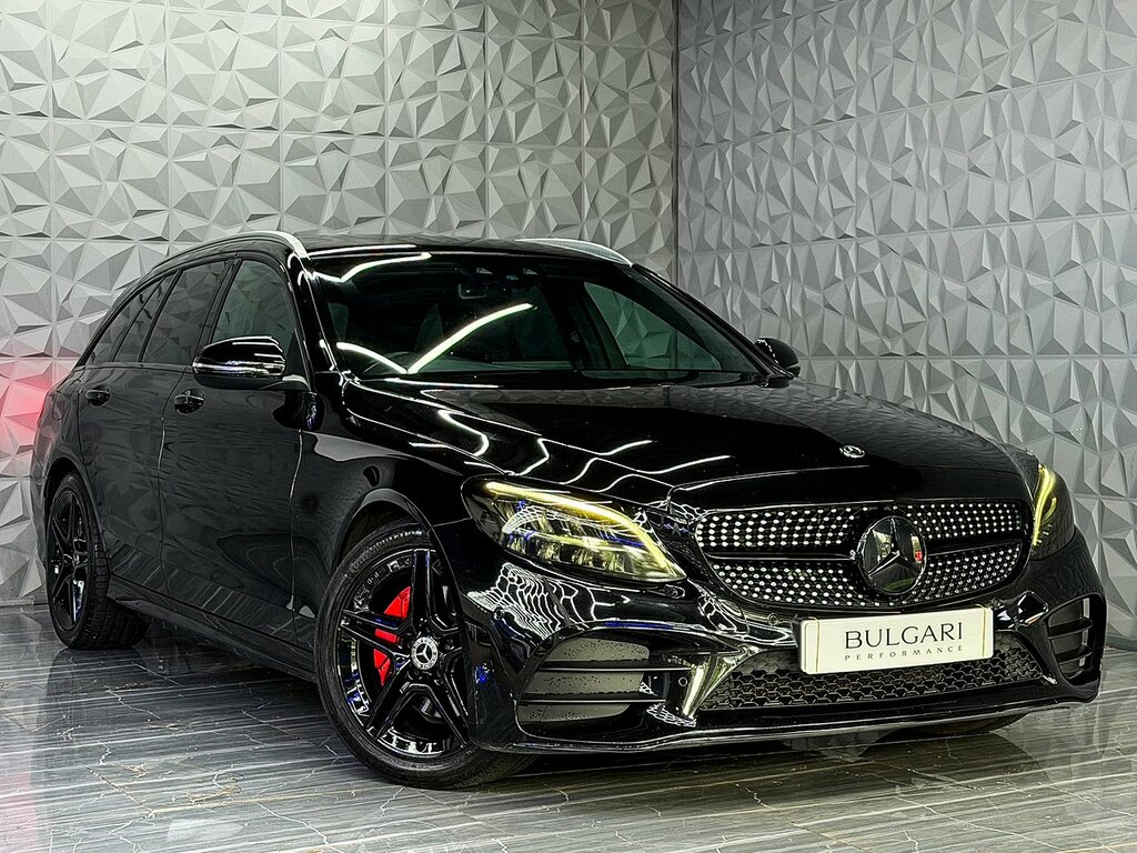 Mercedes-Benz C Class C220d Amg Line Great History Gearbox Serviced U KM69GVG Black #6