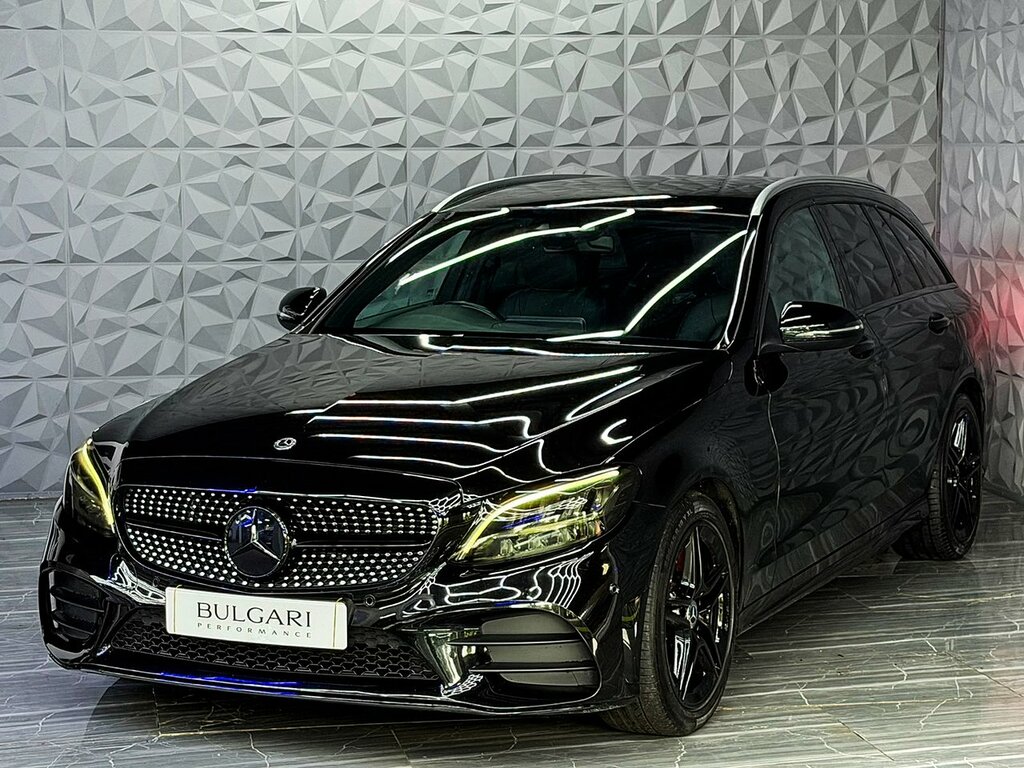 Mercedes-Benz C Class C220d Amg Line Great History Gearbox Serviced U KM69GVG Black #3