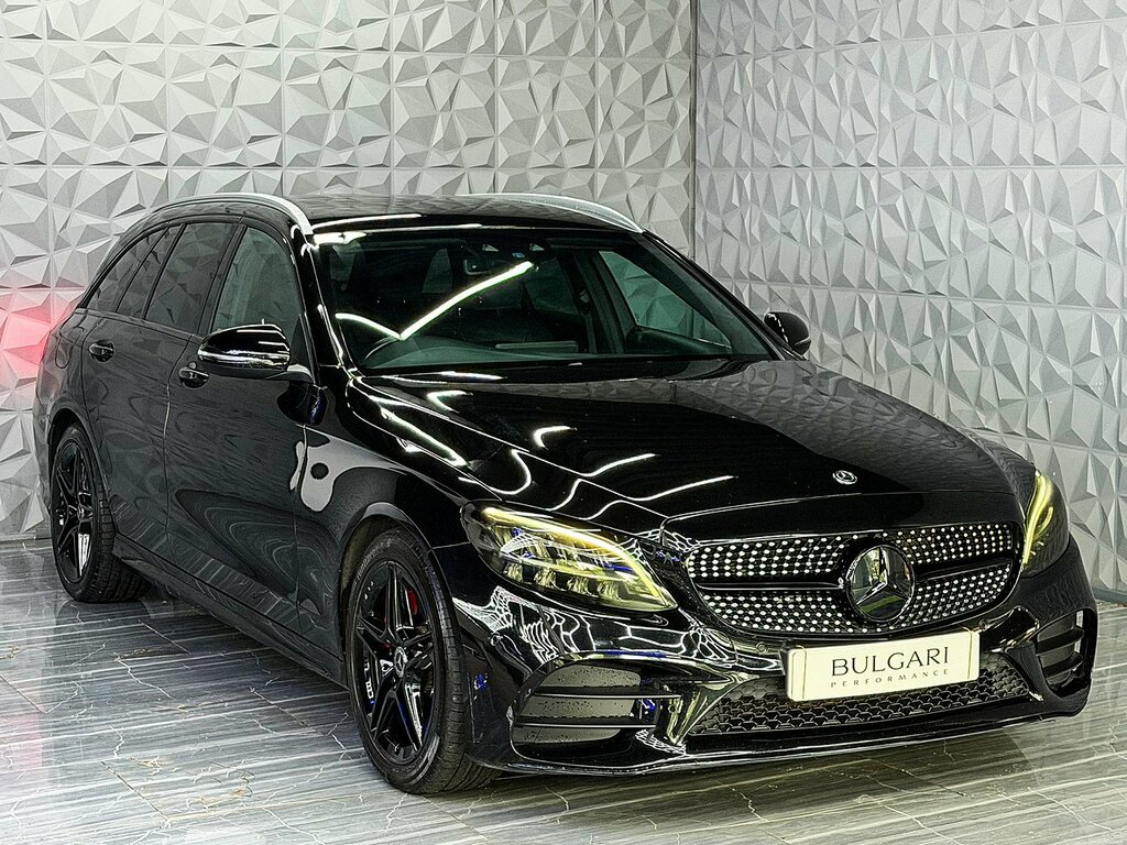 Mercedes-Benz C Class C220d Amg Line Great History Gearbox Serviced U KM69GVG Black #5