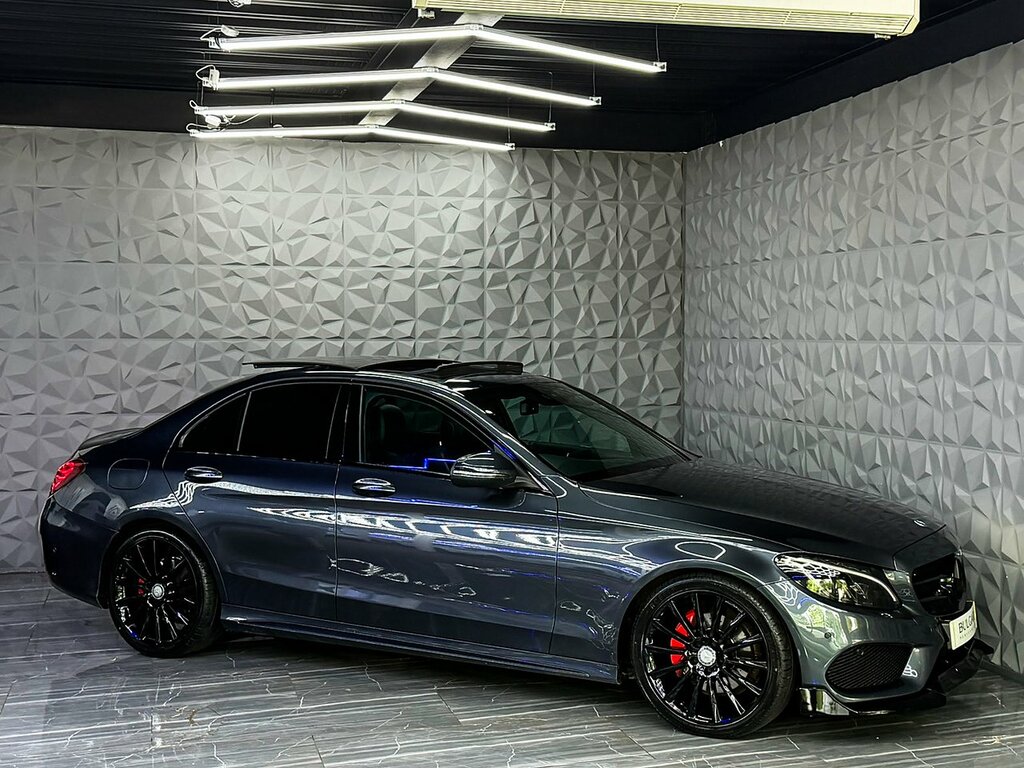 Mercedes-Benz C Class C220d Amg Line Loaded Spec Great Service U905 Grey #4
