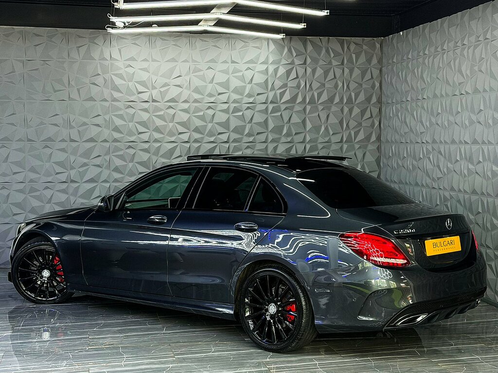 Mercedes-Benz C Class C220d Amg Line Loaded Spec Great Service U905 Grey #6