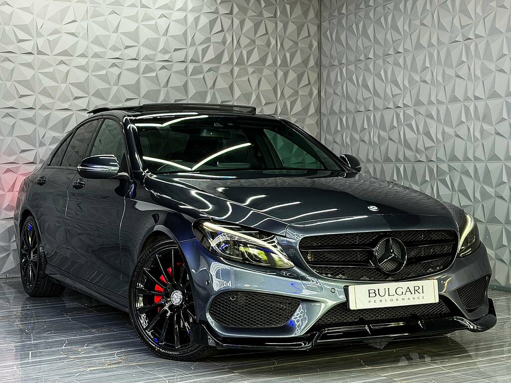 Mercedes-Benz C Class C220d Amg Line Loaded Spec Great Service U905 Grey #3