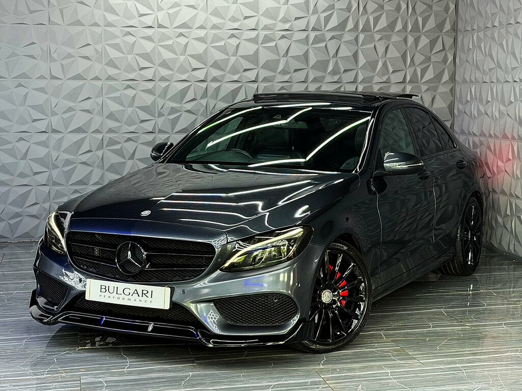 Mercedes-Benz C Class C220d Amg Line Loaded Spec Great Service U905 Grey