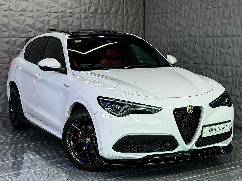 Alfa Romeo Stelvio T Veloce High Spec Fsh Kit U926 Ulez White #6