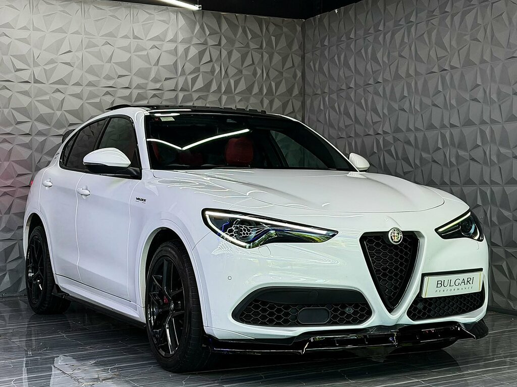 Alfa Romeo Stelvio T Veloce High Spec Fsh Kit U926 Ulez White #5