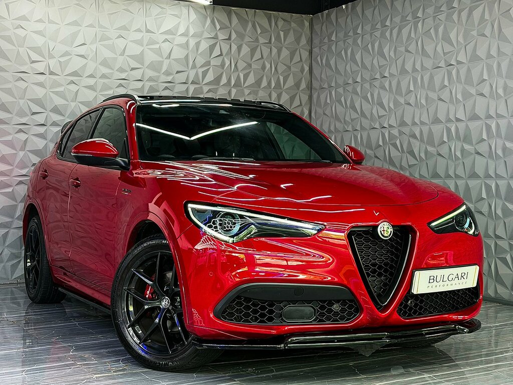 Alfa Romeo Stelvio T Veloce Huge Spec Full Alfa History U925 Ulez Red #6