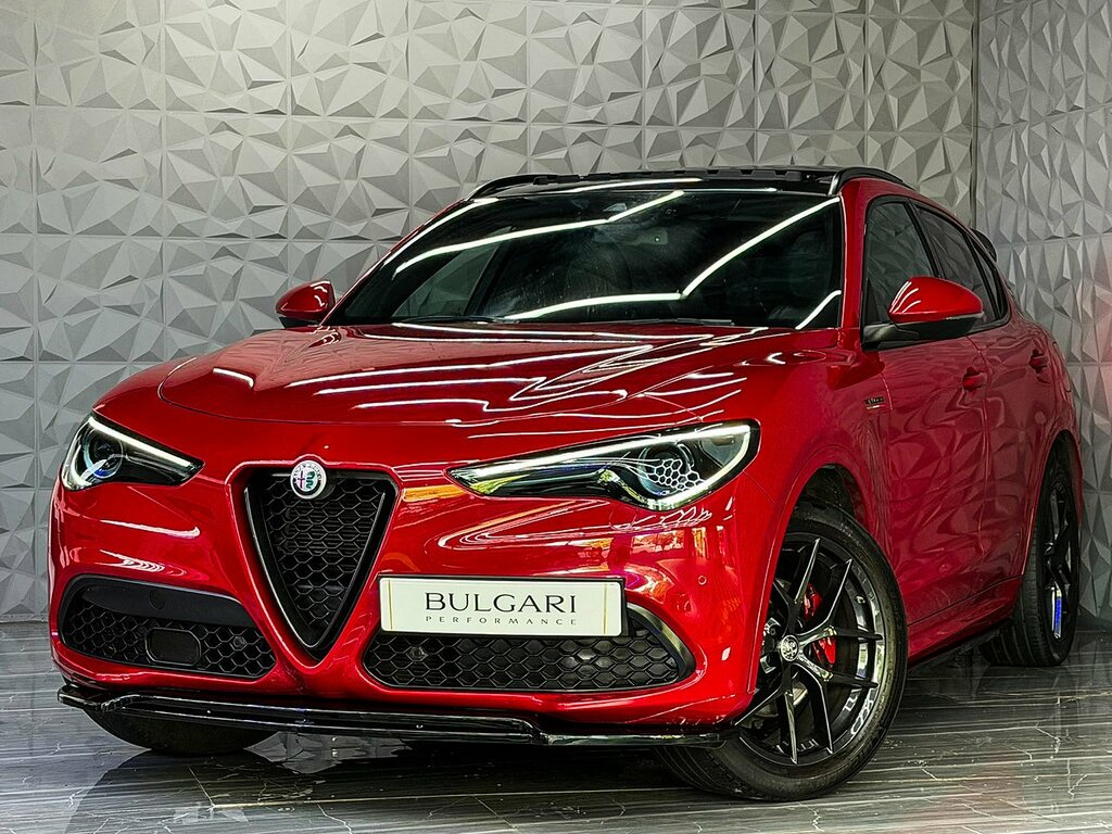 Alfa Romeo Stelvio T Veloce Huge Spec Full Alfa History U925 Ulez Red #2
