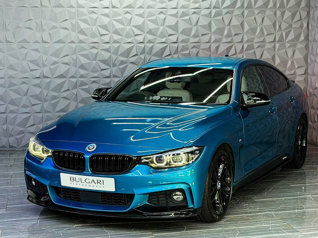 BMW 4 Series Gran Coupe 430I M Sport U927 Ulez Blue #3