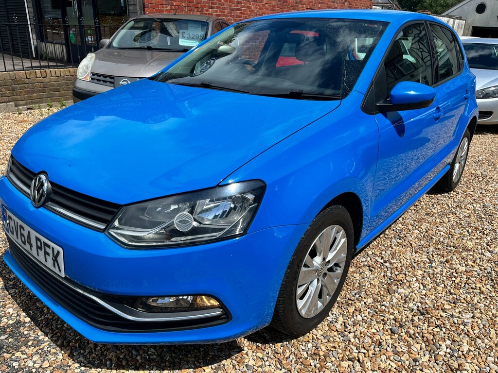 Volkswagen Polo 1.0 Bluemotion Tech Se Hatchback Blue