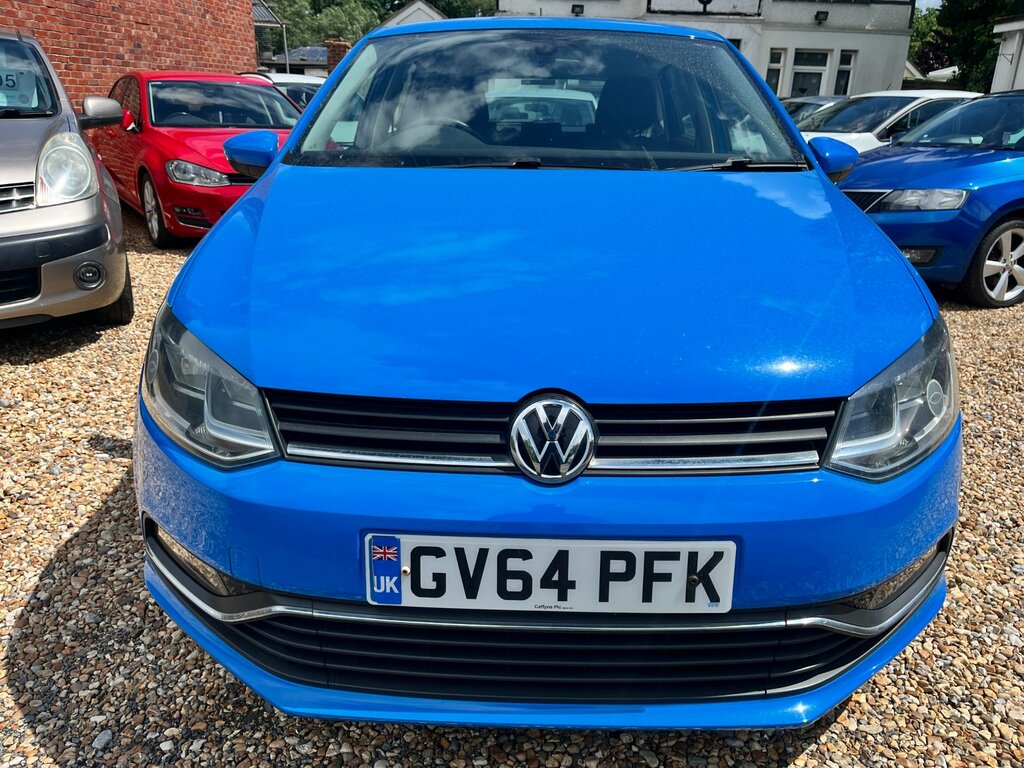 Volkswagen Polo 1.0 Bluemotion Tech Se Hatchback GV64PFK Blue #2