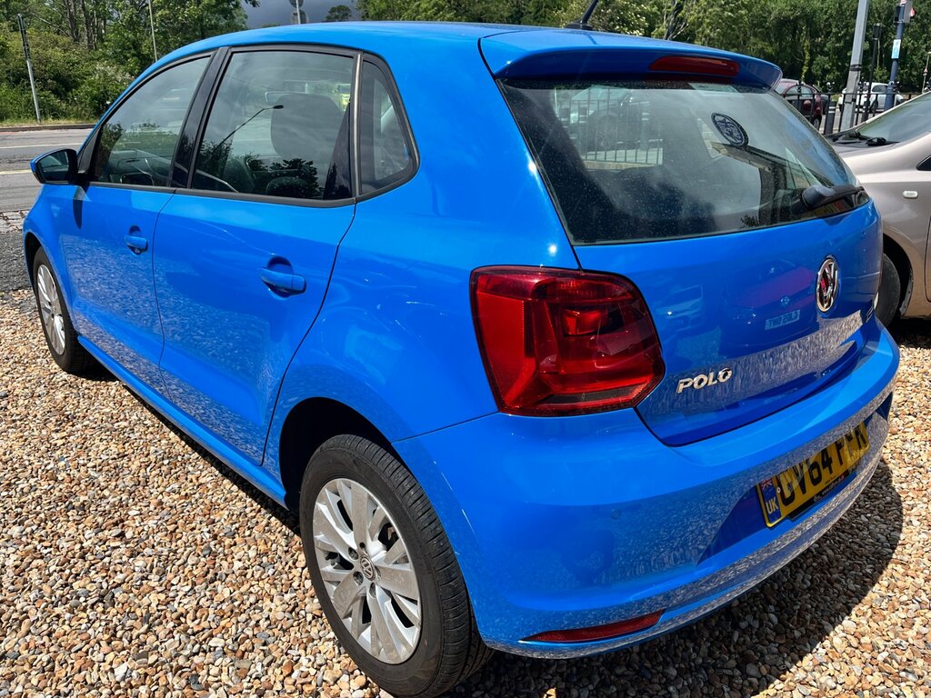Volkswagen Polo 1.0 Bluemotion Tech Se Hatchback GV64PFK Blue #6